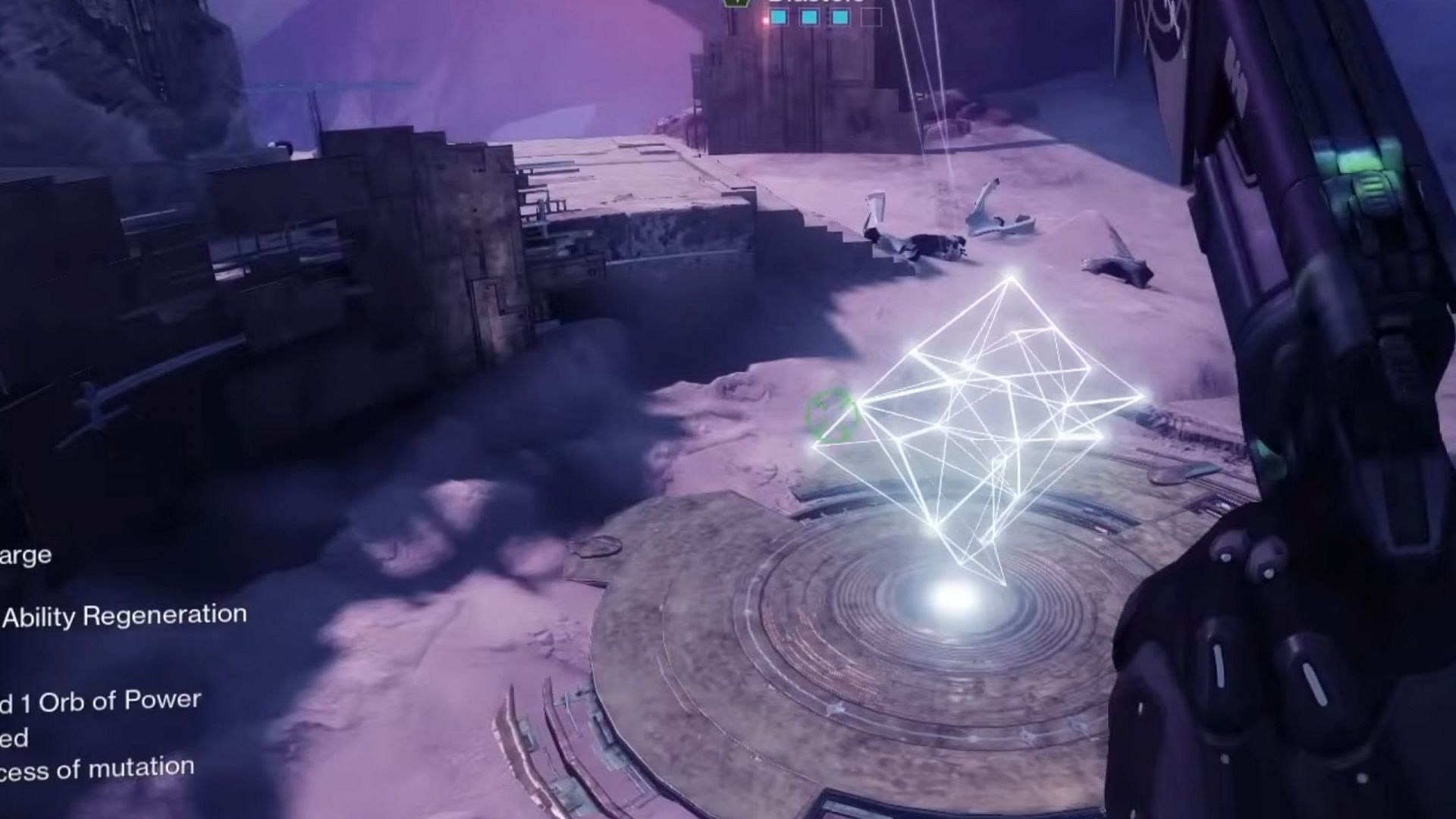 Buff on the plate for the Climber (Image via Bungie)